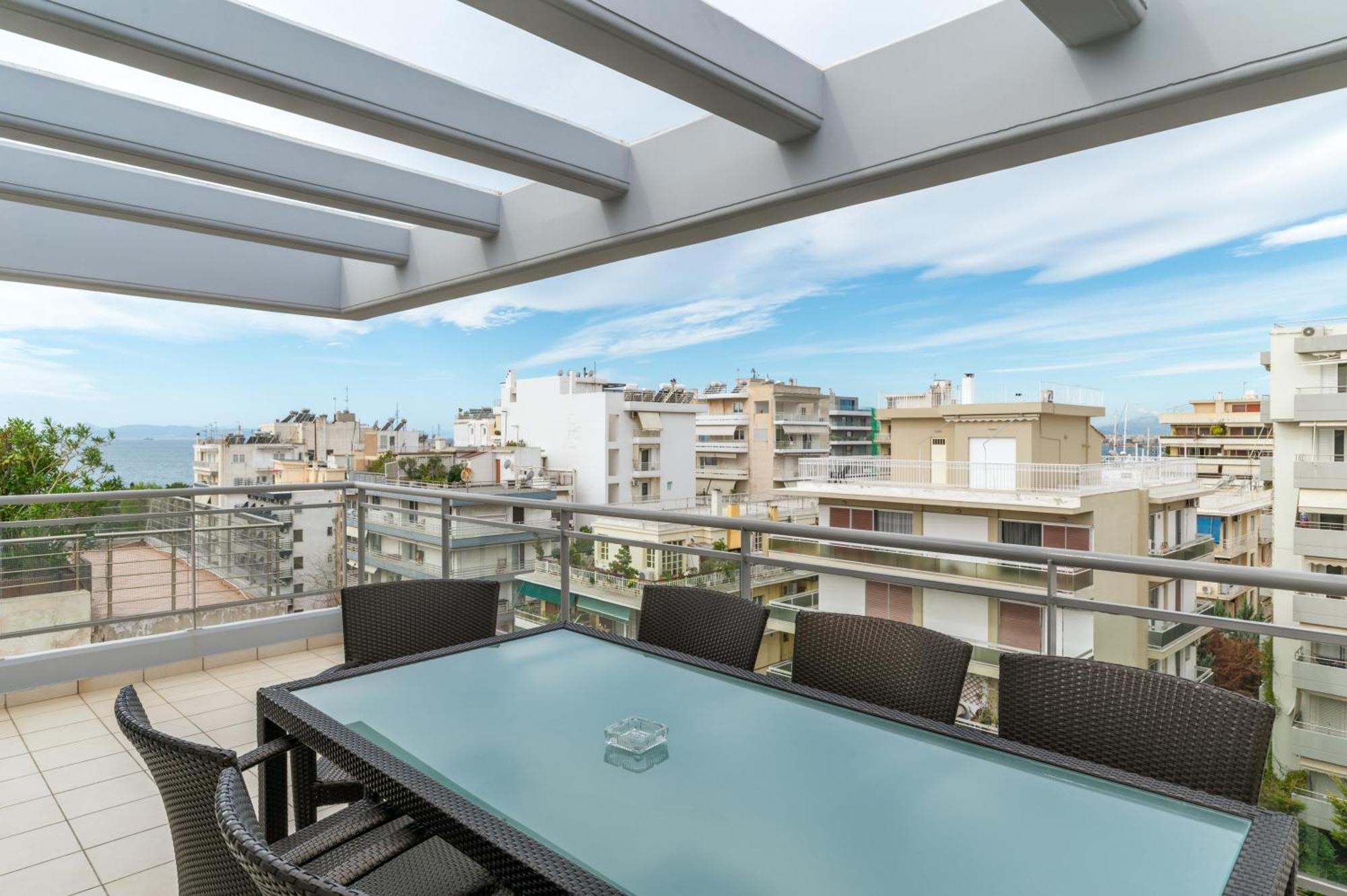 Elvita Athens Sea View Maisonette Zewnętrze zdjęcie