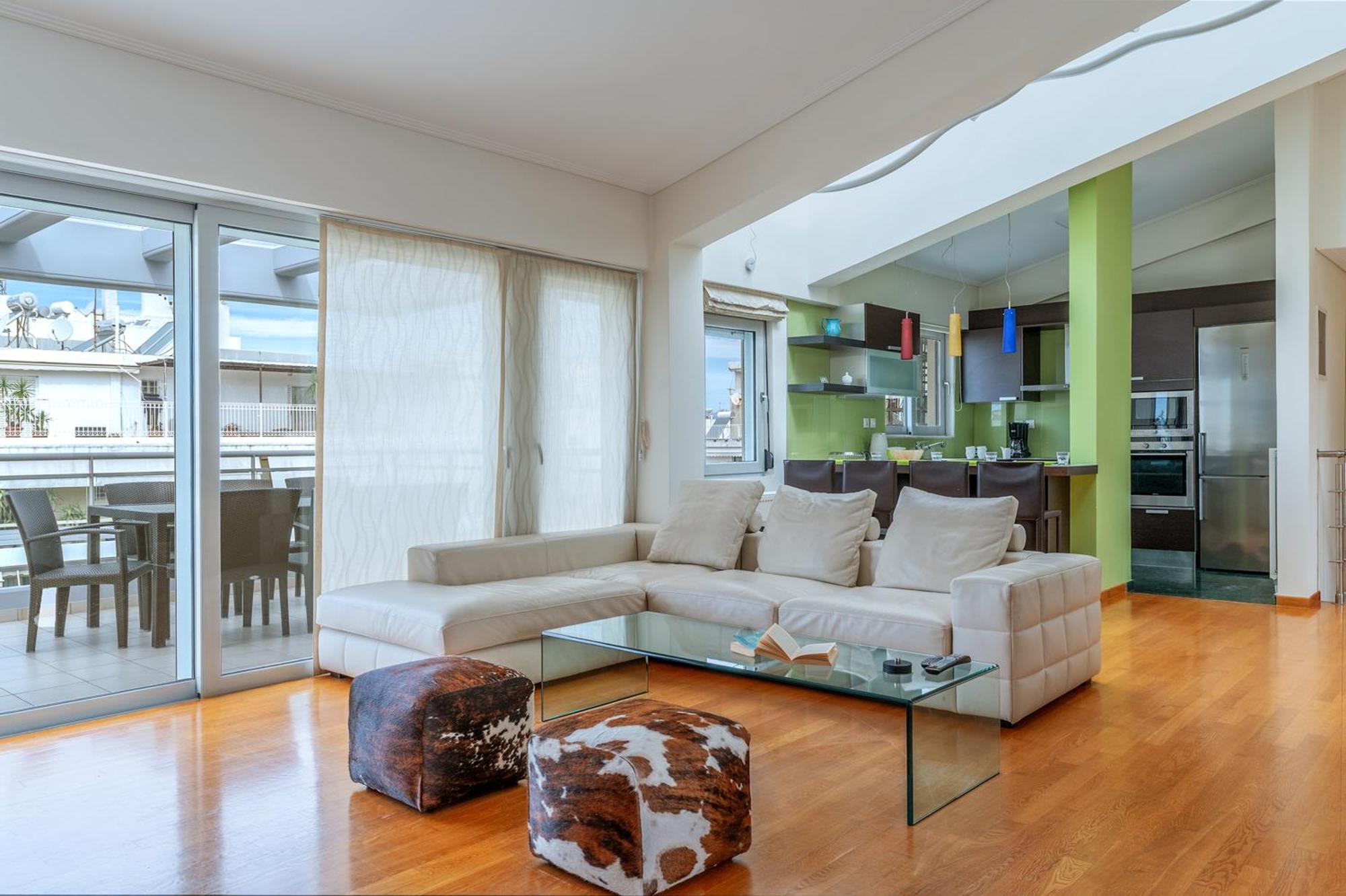 Elvita Athens Sea View Maisonette Zewnętrze zdjęcie