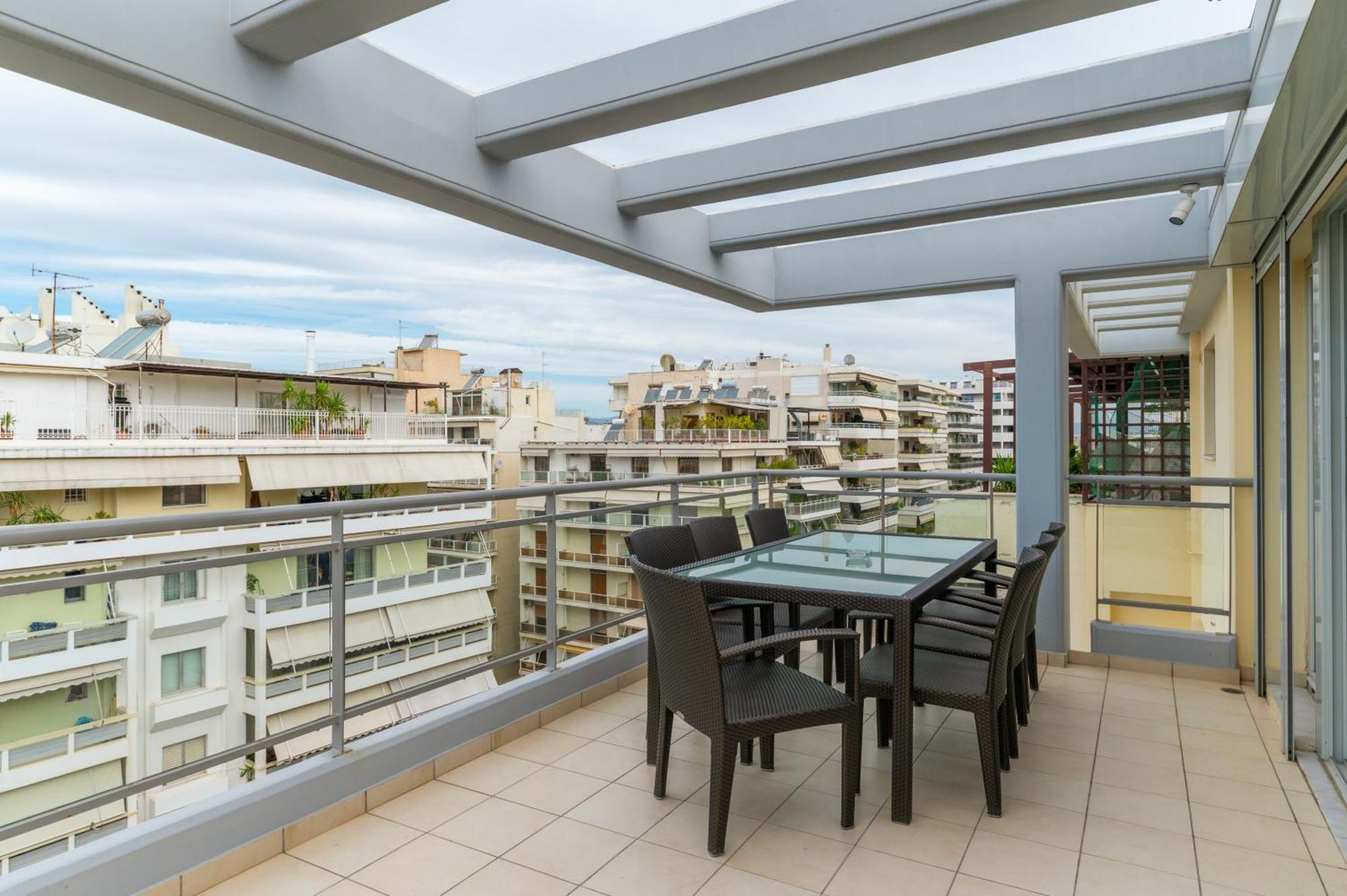 Elvita Athens Sea View Maisonette Zewnętrze zdjęcie