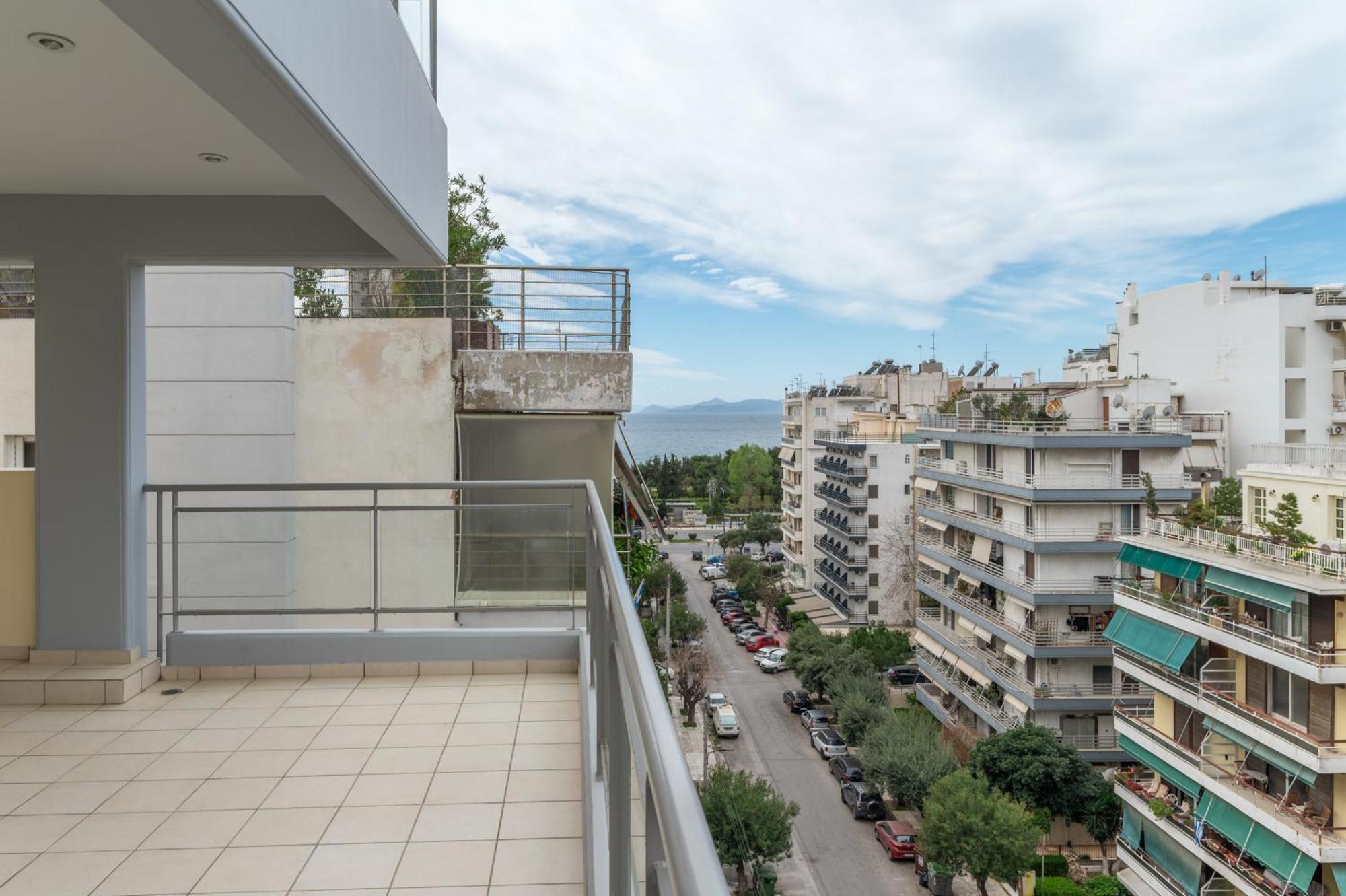 Elvita Athens Sea View Maisonette Zewnętrze zdjęcie