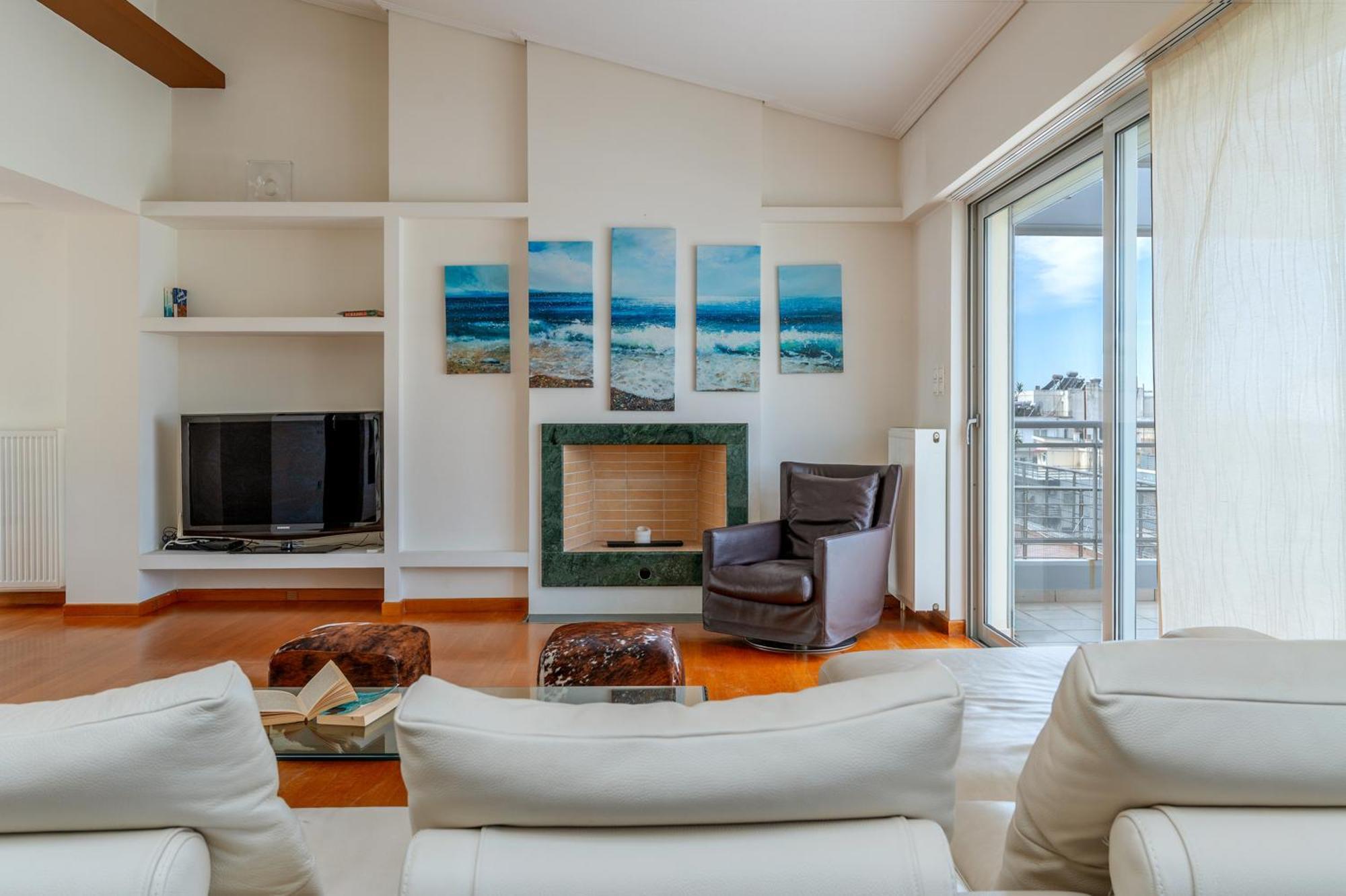 Elvita Athens Sea View Maisonette Zewnętrze zdjęcie